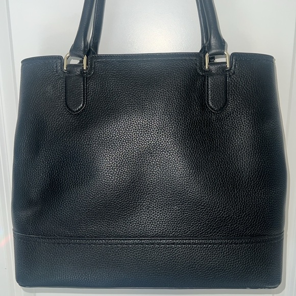 Kate Spade Jenner McCall Street Black Pebbled Leather Satchel - Picture 14 of 14